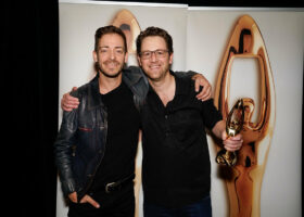 Gala de l'Industrie - François Richard et Alexandre Désilets, gagnants du Félix pour Arrangeur de l'année