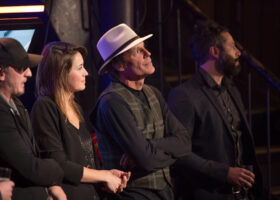 ADISQ 2015 : le premier gala - Galaxie, Salomé Leclerc, Jean Leloup et Tire le coyote (crédit photo : Jean-François Leblanc) 