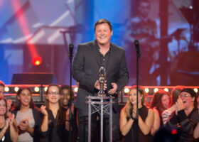 ADISQ 2015 : le premier gala - Maxime Landry gagnant du Félix de l'Album - Country (crédit photo : Jean-François Leblanc)