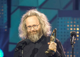 Premier Gala de l'ADISQ 2017 - François Bellefeuille, gagnant du Félix pour l'Album ou DVD de l'année - Humour