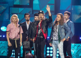 Premier Gala de l'ADISQ 2017 - Chocolat, gagnant du Félix pour l'Album de l'année - Rock