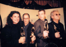 Bruno Pelletier, Gilles Maheux, Garou et Luc Plamondon