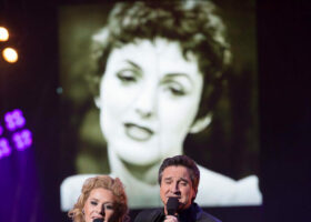 GALA DE L'ADISQ 2015 : Valérie Blais et René Simard : Hommage à Dodo ( crédit photo : Jean-François Leblanc)