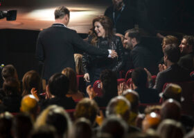 GALA DE L'ADISQ 2015 : Isabelle Boulay gagnant du Félix Spectacle - interprète de l'année ( crédit photo : Jean-François Leblanc)