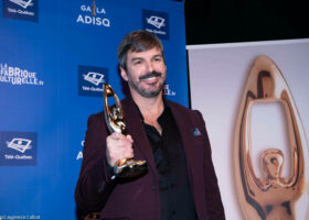 Premier Gala de l'ADISQ - Artiste de l'année ayant le plus rayonnée sur le web - Damien Robitaille